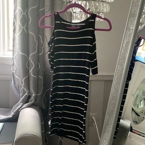 Acemi xs black and white dress